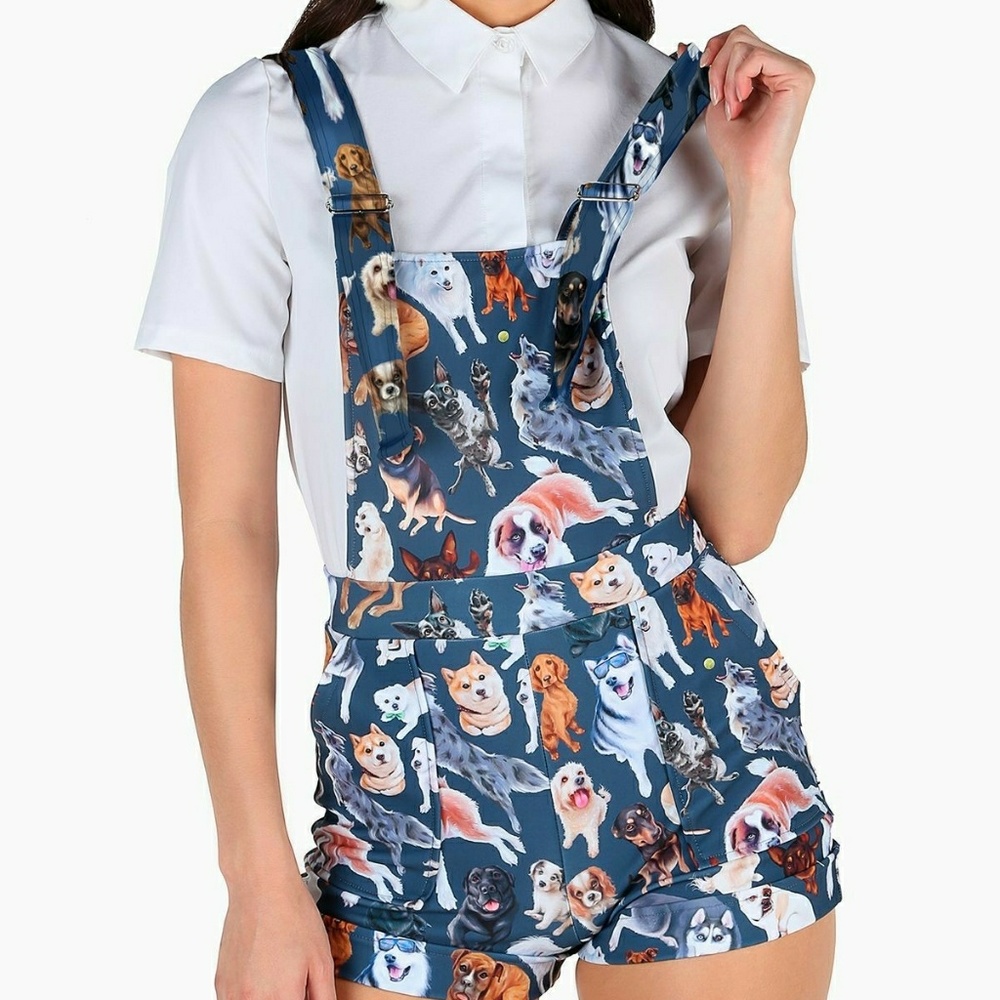 Black Milk Clothing Dog Overalls XL
